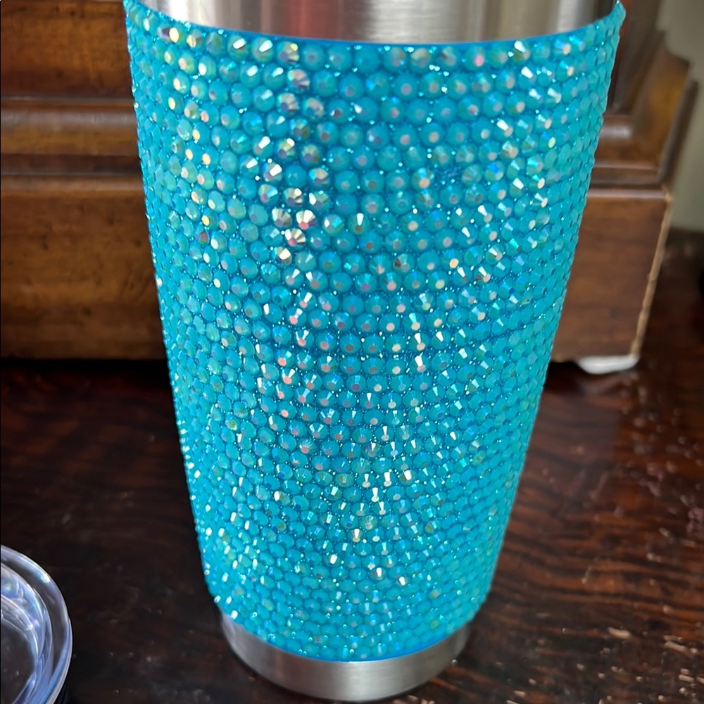 Blue Rhinestone Tumbler - Picture 8 of 10